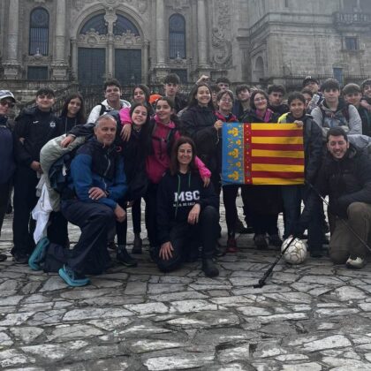 Camino de Santiago del Colegio MAS Calderón de Gandia